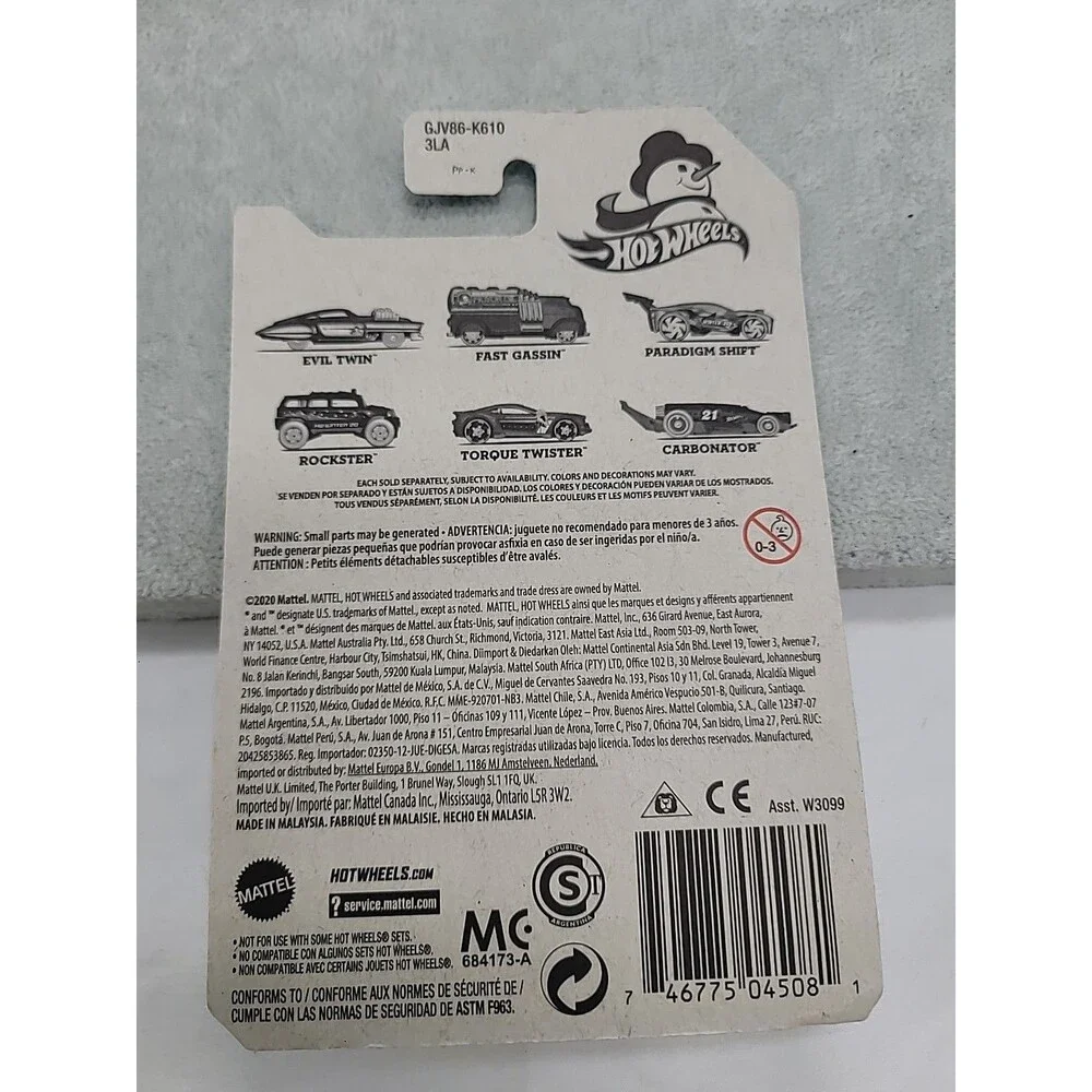 Hot Wheels Paradigm Shift Blue Winter '20 3/6 Car New 1:64
